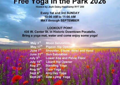 Free Yoga In The Park 2026