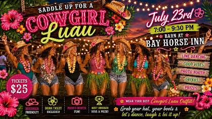 Cowgirl Luau: A Sweat Shop Line Dancing Event