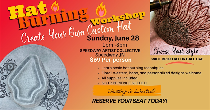 Create Your Own Custom Hat - Hat Burning Workshop with Ella Cordial