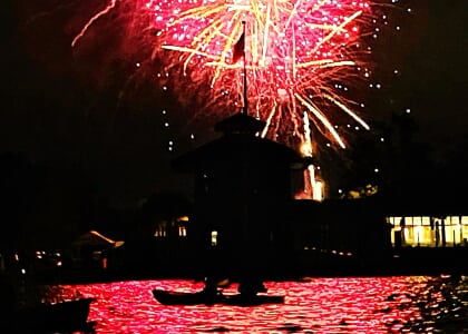 Shoreline Lake July 4th On-the-Water Fireworks Viewing