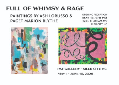 Full of Whimsy & Rage Opening Reception