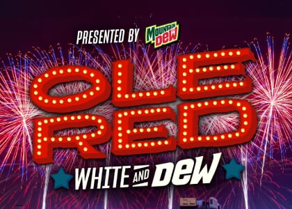 Ole Red, White, and Dew Firework Rooftop Viewing Party