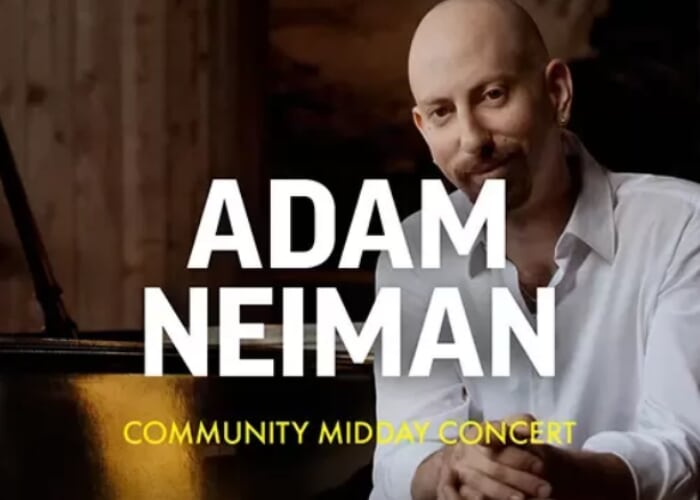 Community Midday Concert: Adam Neiman