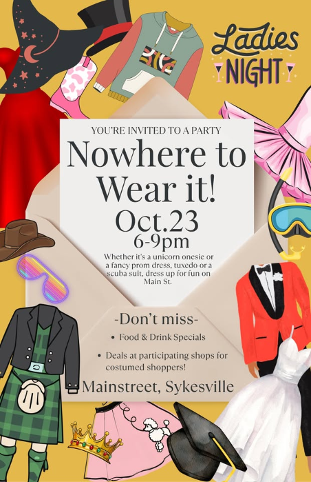 Nowhere to Wear it!
